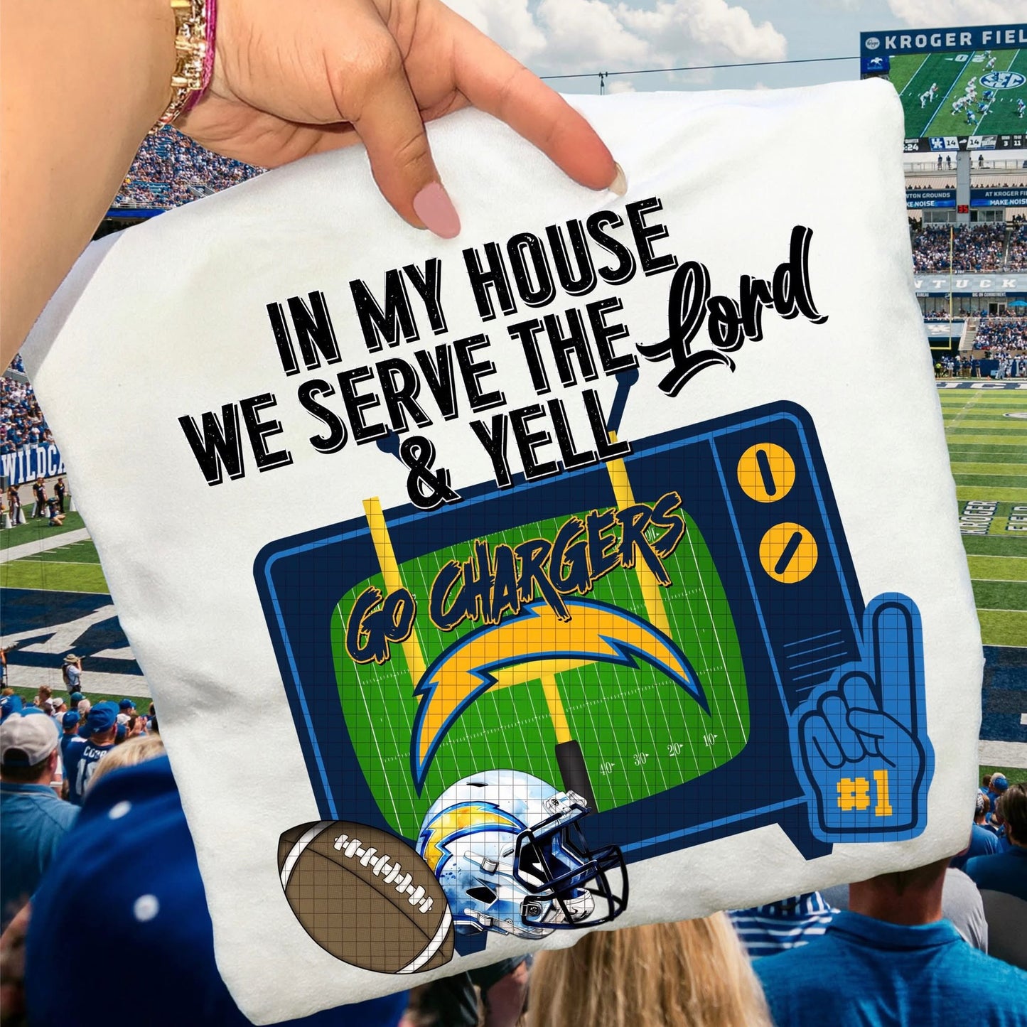 In My House We Serve Go Chargers