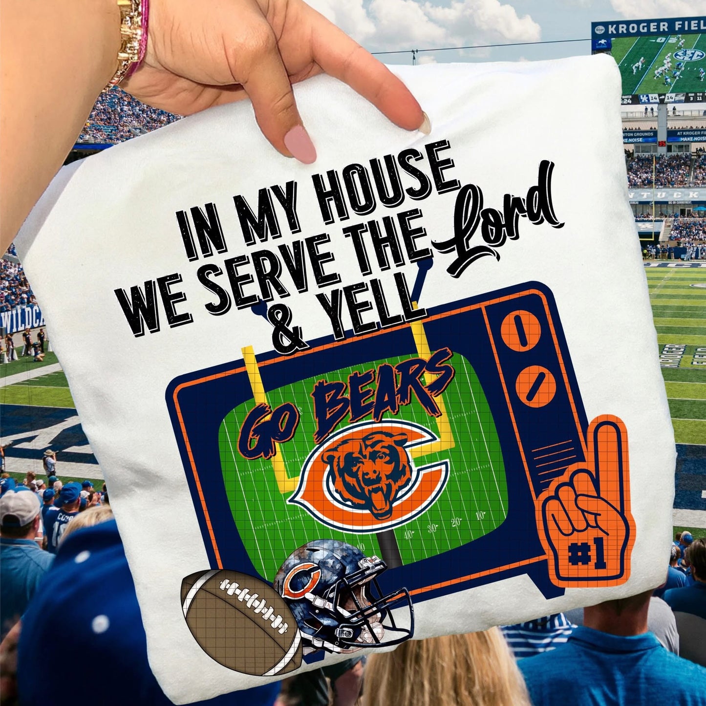 In My House We Serve Go Bears