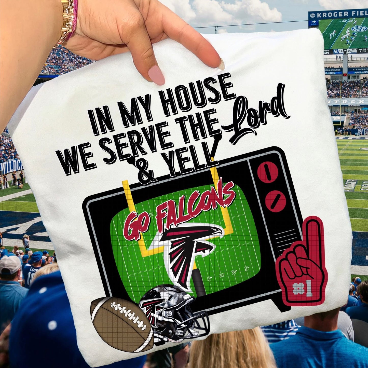 In My House We Serve Go Falcons