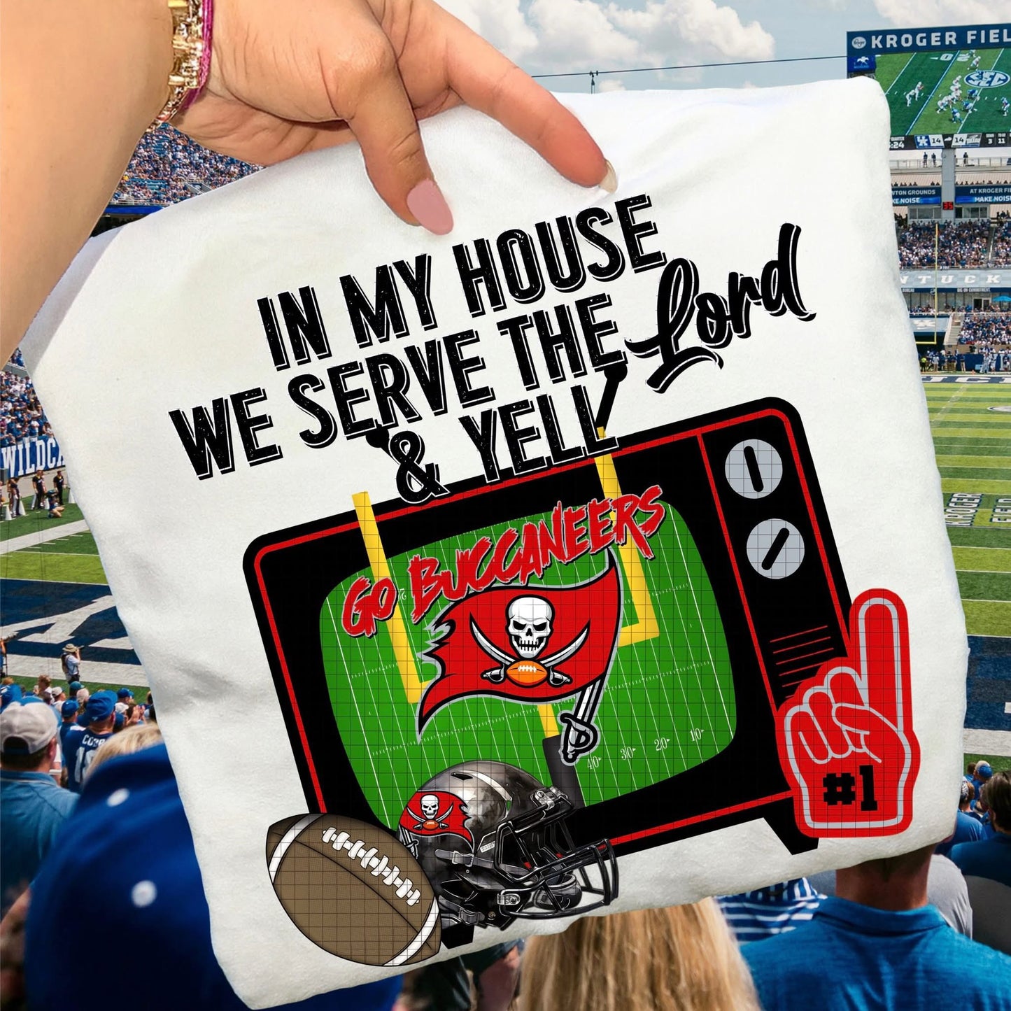 In My House We Serve Go Buccaneers