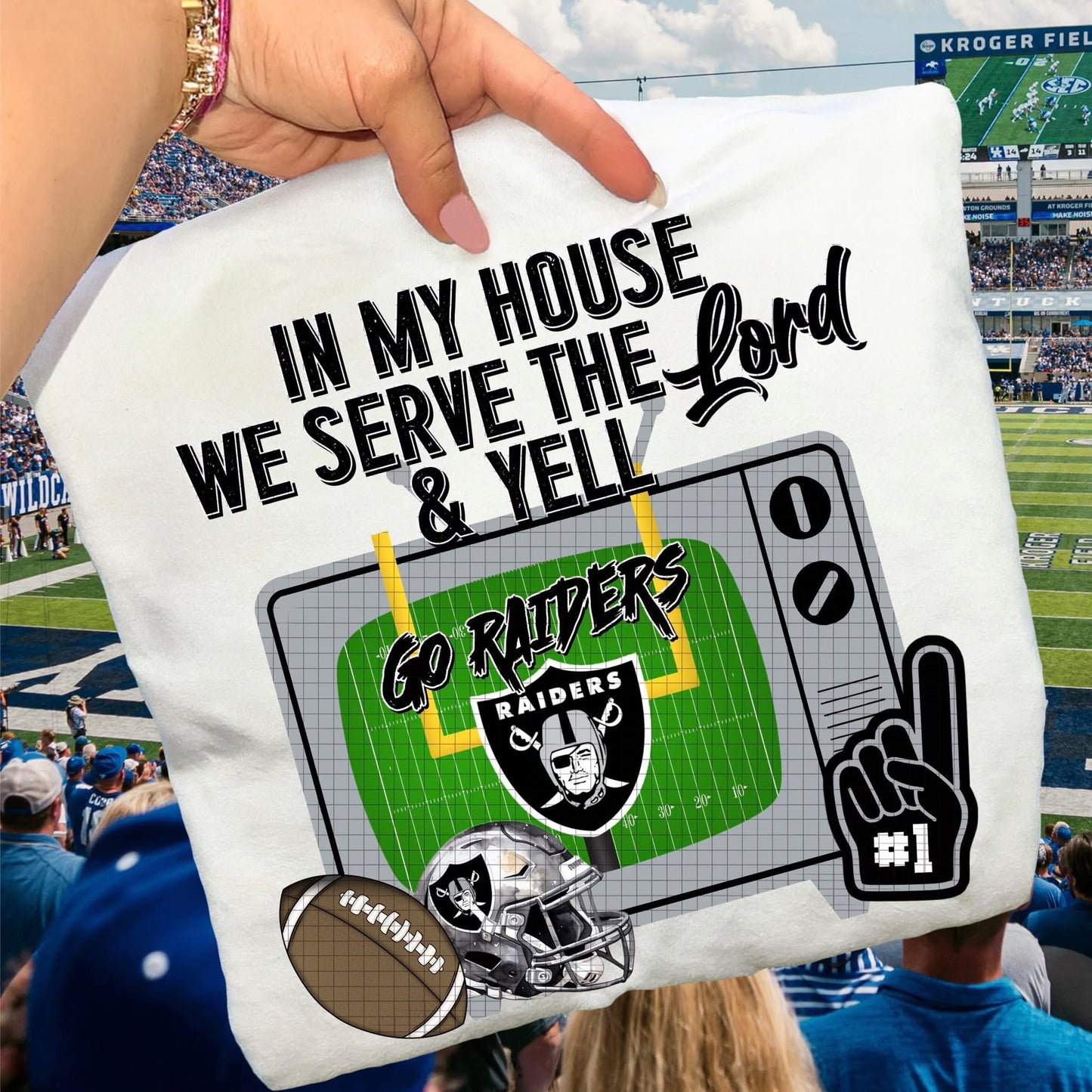 In My House We Serve Go Raiders