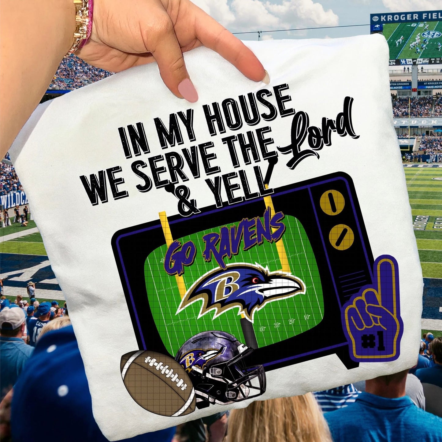 In My House We Serve Go Ravens