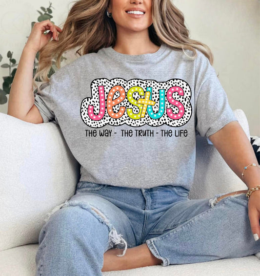 Multicolor Jesus Faith