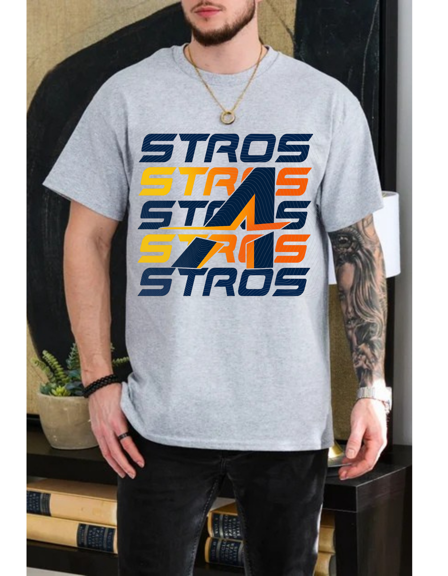 Space City Vertical Stack Tee