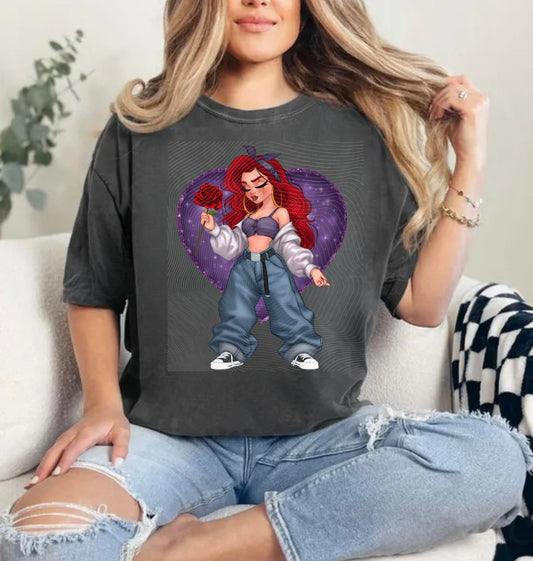 Modern Princess – Rose Power Graphic Tee