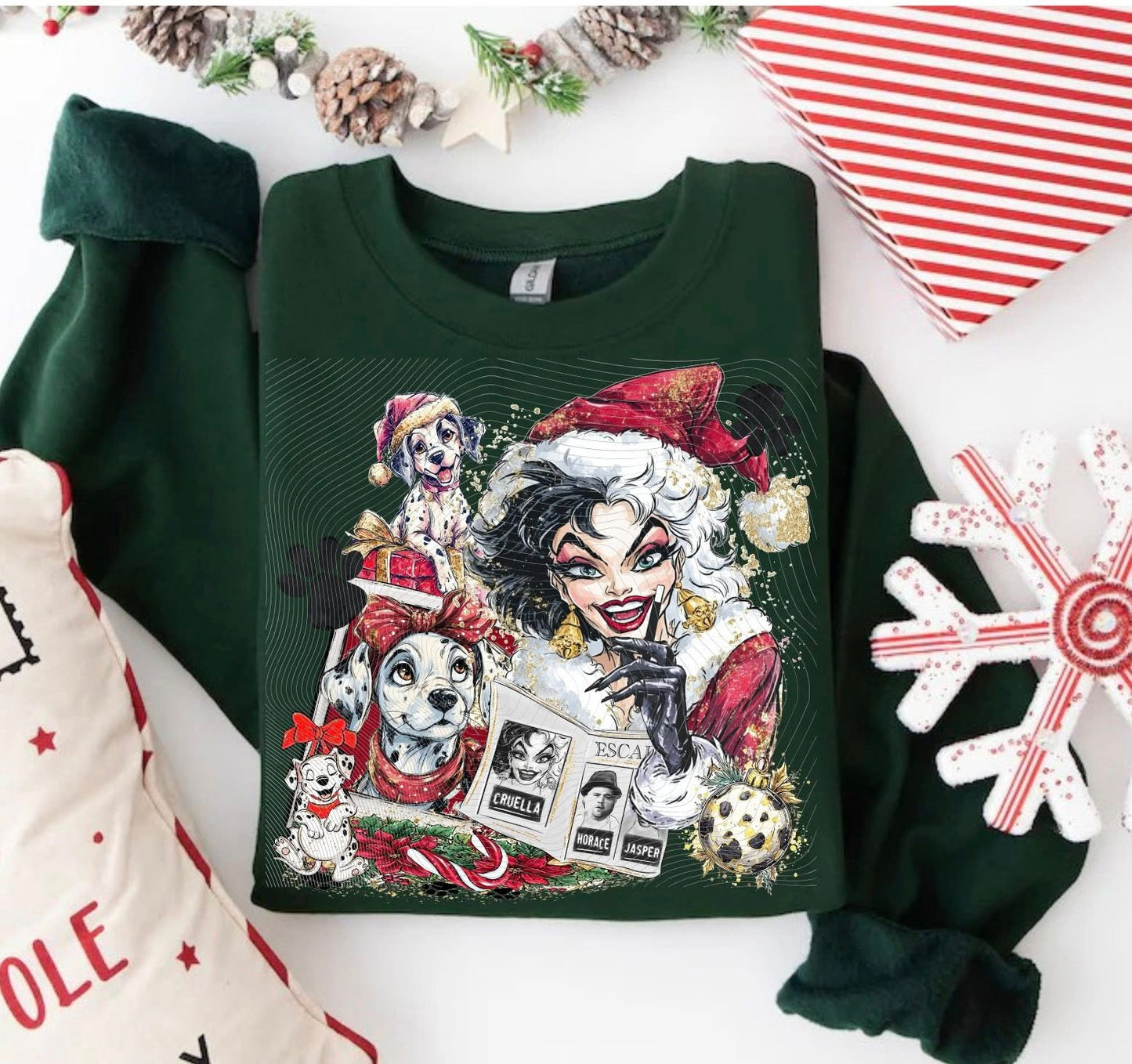 Cruella Christmas Villain