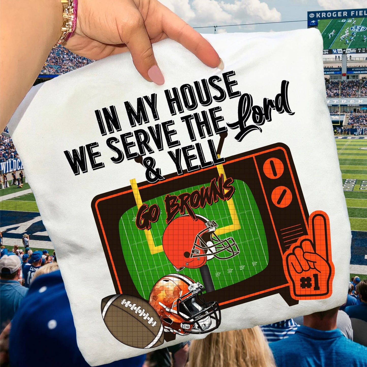 In My House We Serve Go Browns