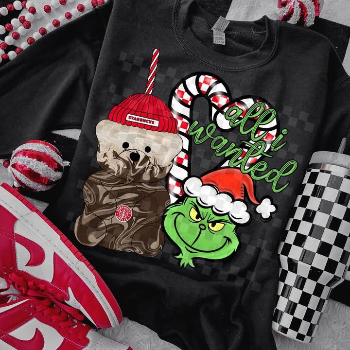 All I Wanted Grinch Black